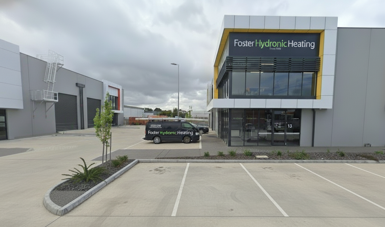 Foster Hydronic Heating Geelong Showroom 2
